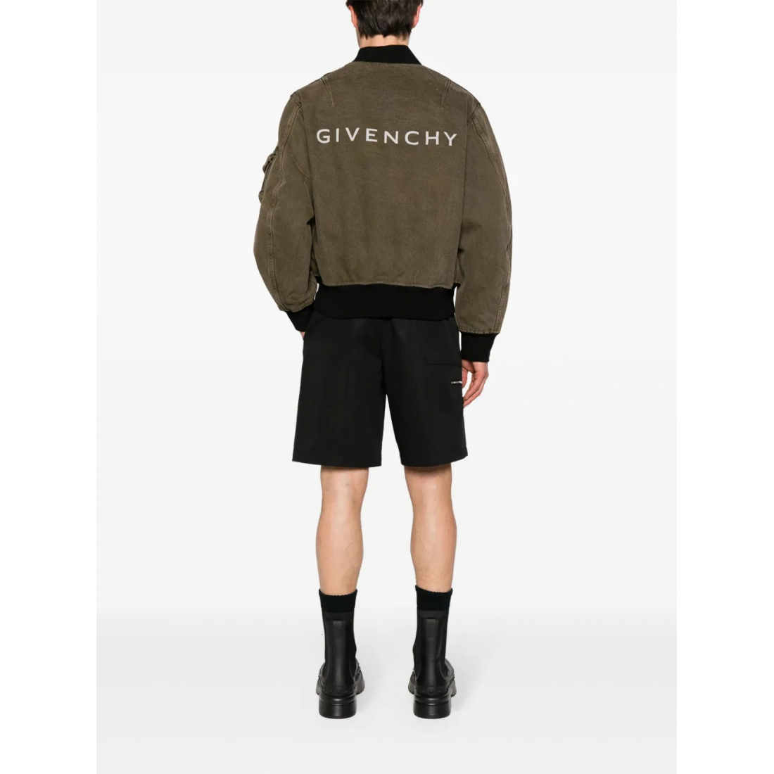 Blouson bomber 'Logo-Print Reversible' pour Hommes