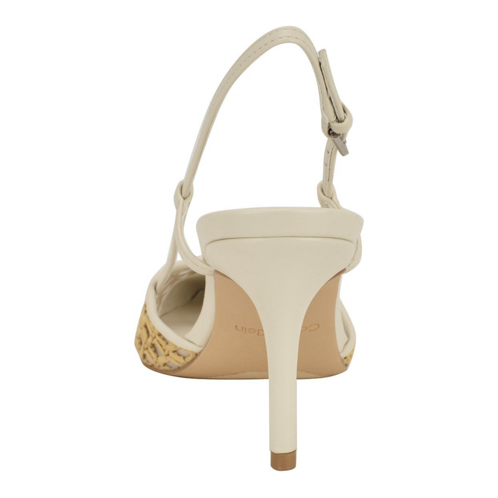 Women's 'Juliesa Woven' Slingback Pumps