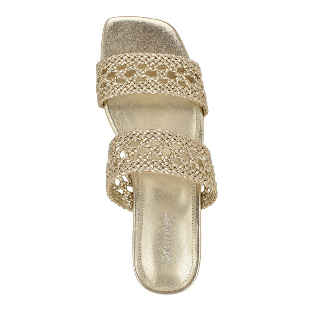 Sandales plates 'Florency Woven Slip-On' pour Femmes