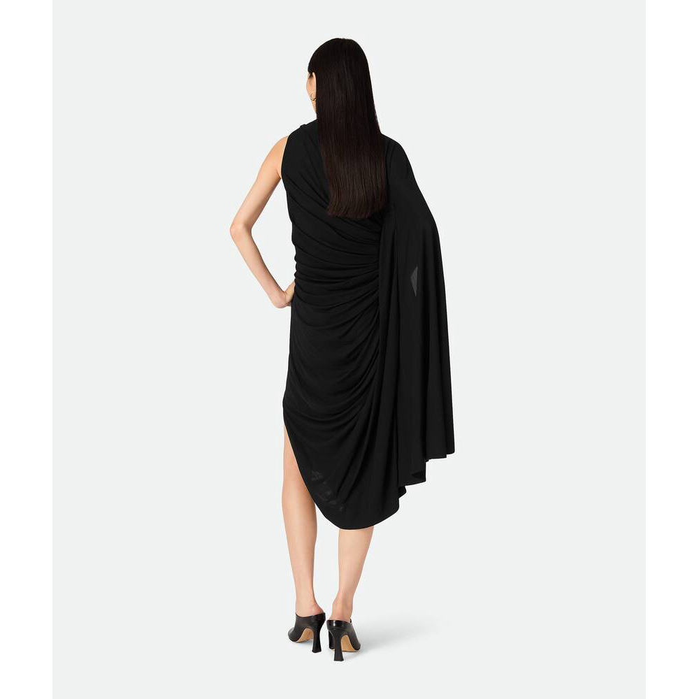 Robe à une épaule 'Draped' pour Femmes