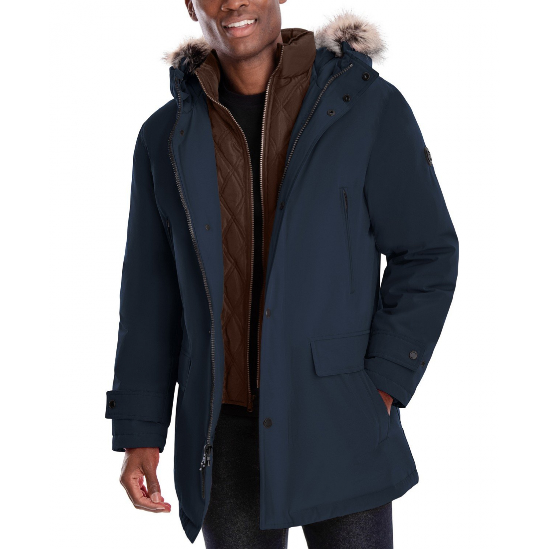 Parka 'Hooded Bib Snorkel' pour Hommes