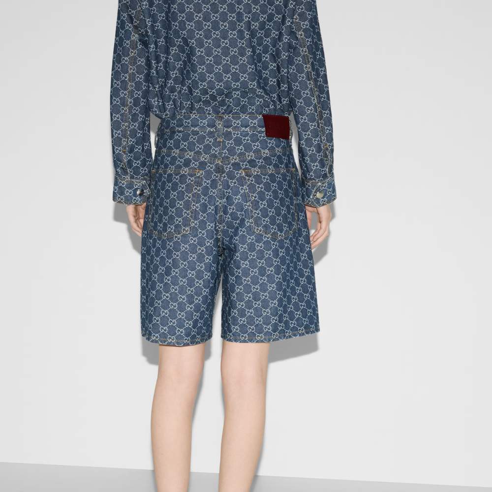 'Low Waist GG' Shorts für Damen