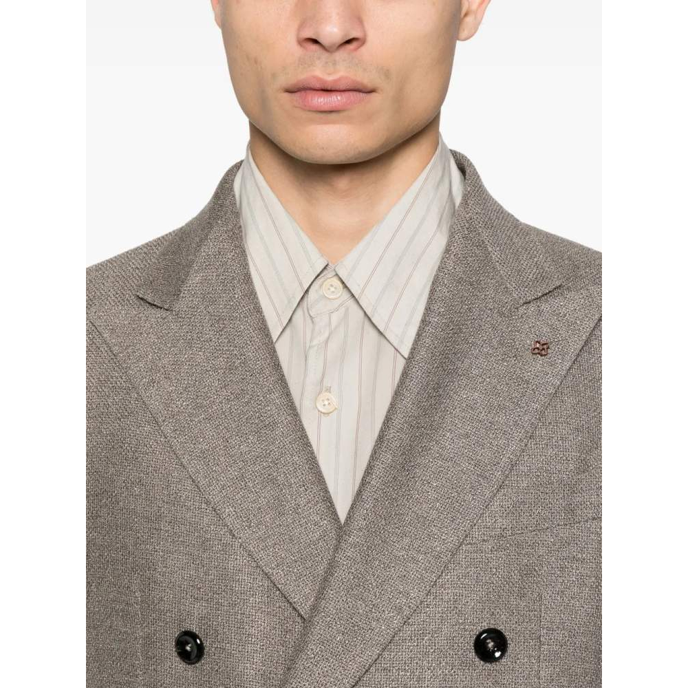 Blazer 'Mélange-Effect' pour Hommes