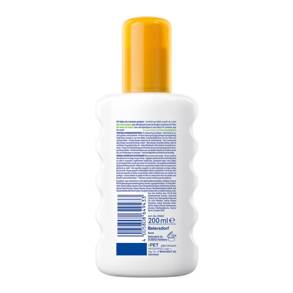 'Babies & Kids Sensitive SPF50+' Sonnenschutz Spray - 200 ml
