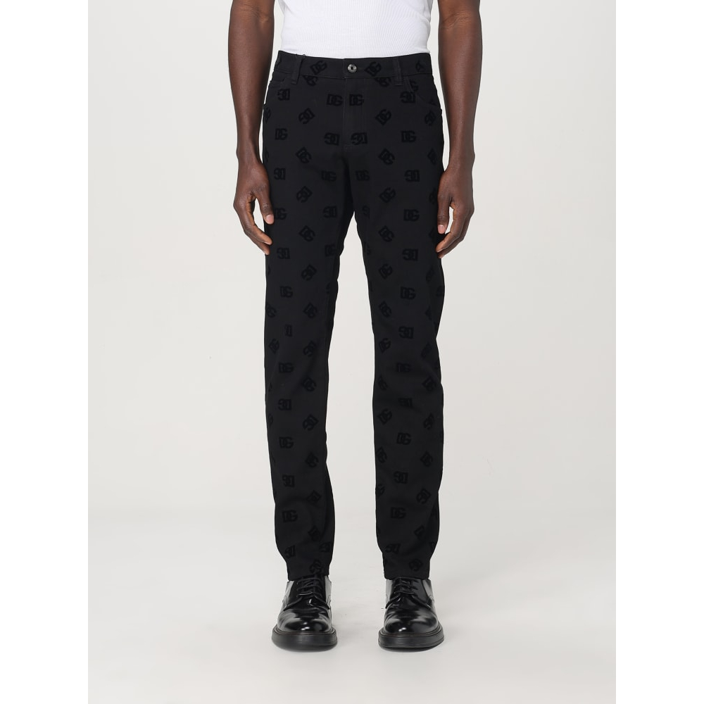 Jeans 'Logo-Embossed' pour Hommes