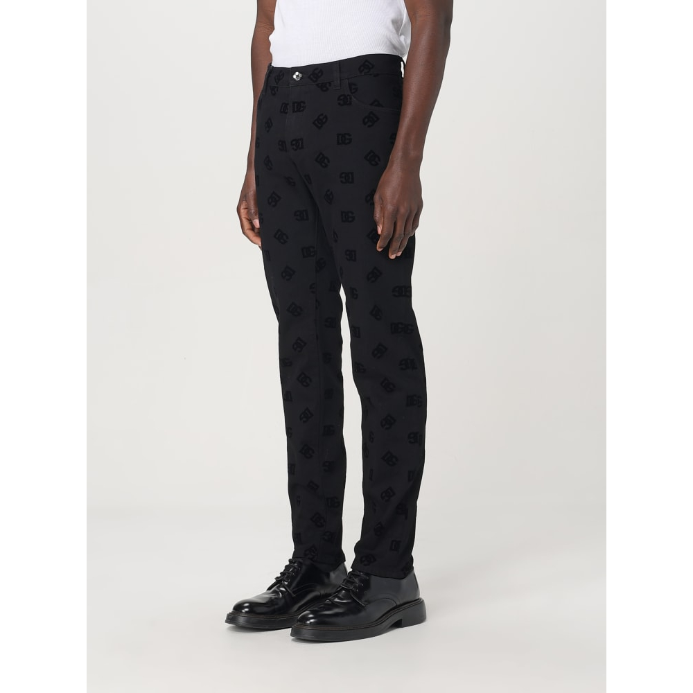 Jeans 'Logo-Embossed' pour Hommes