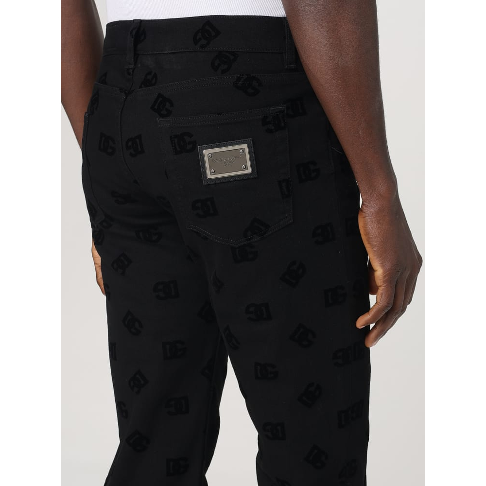 Jeans 'Logo-Embossed' pour Hommes