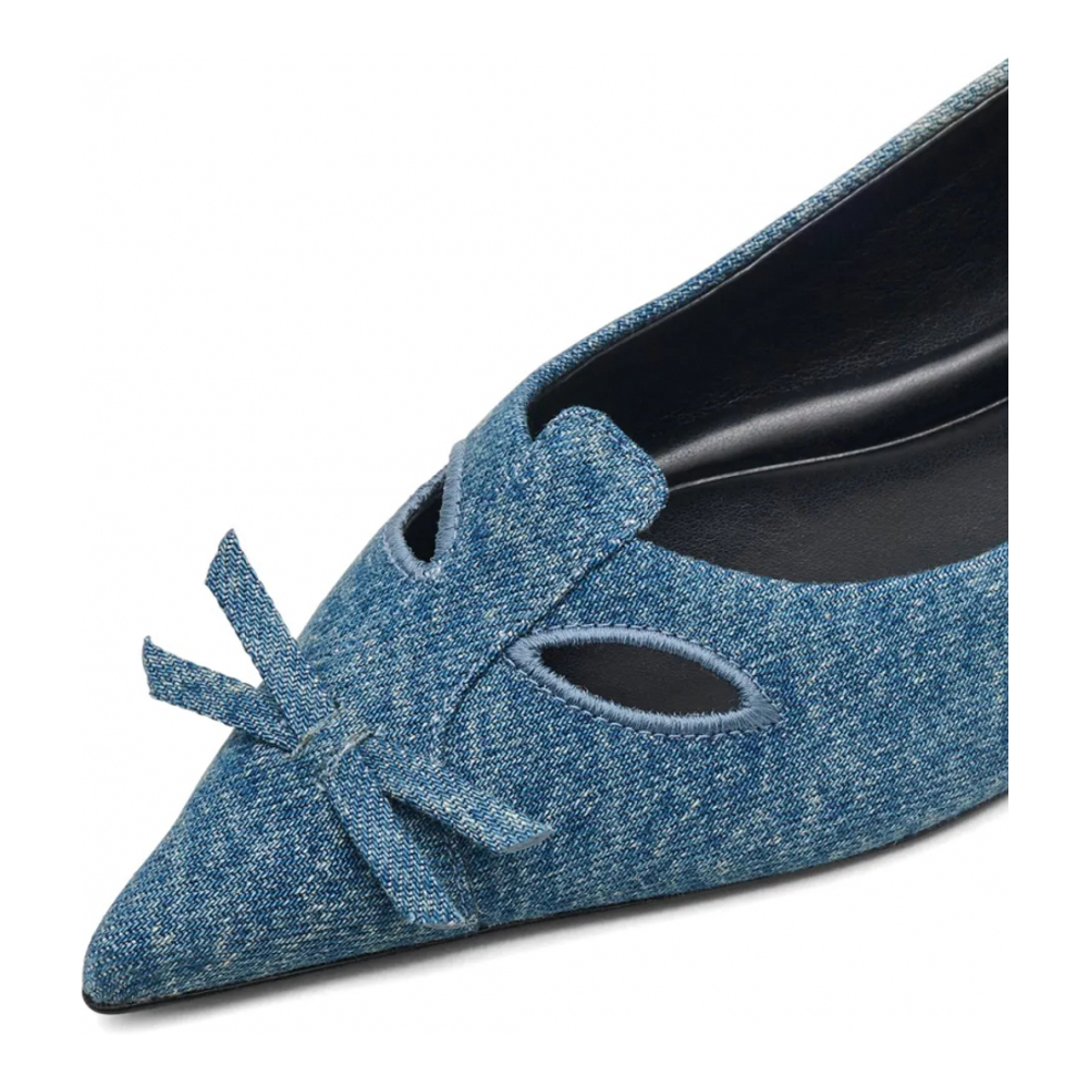 Women's 'The Denim Kat' Ballerinas