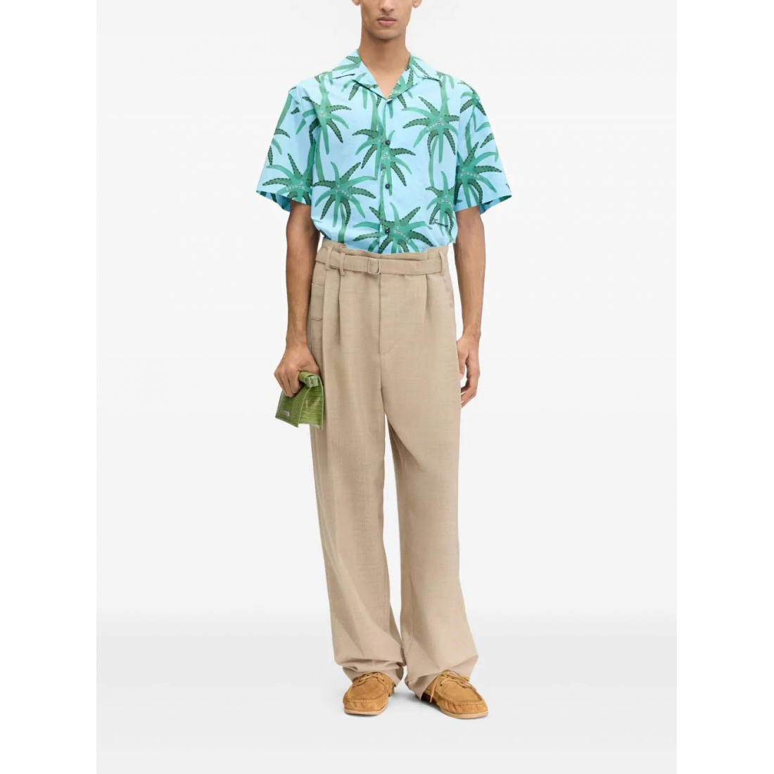 Men's 'Floral-Print' Short sleeve shirt