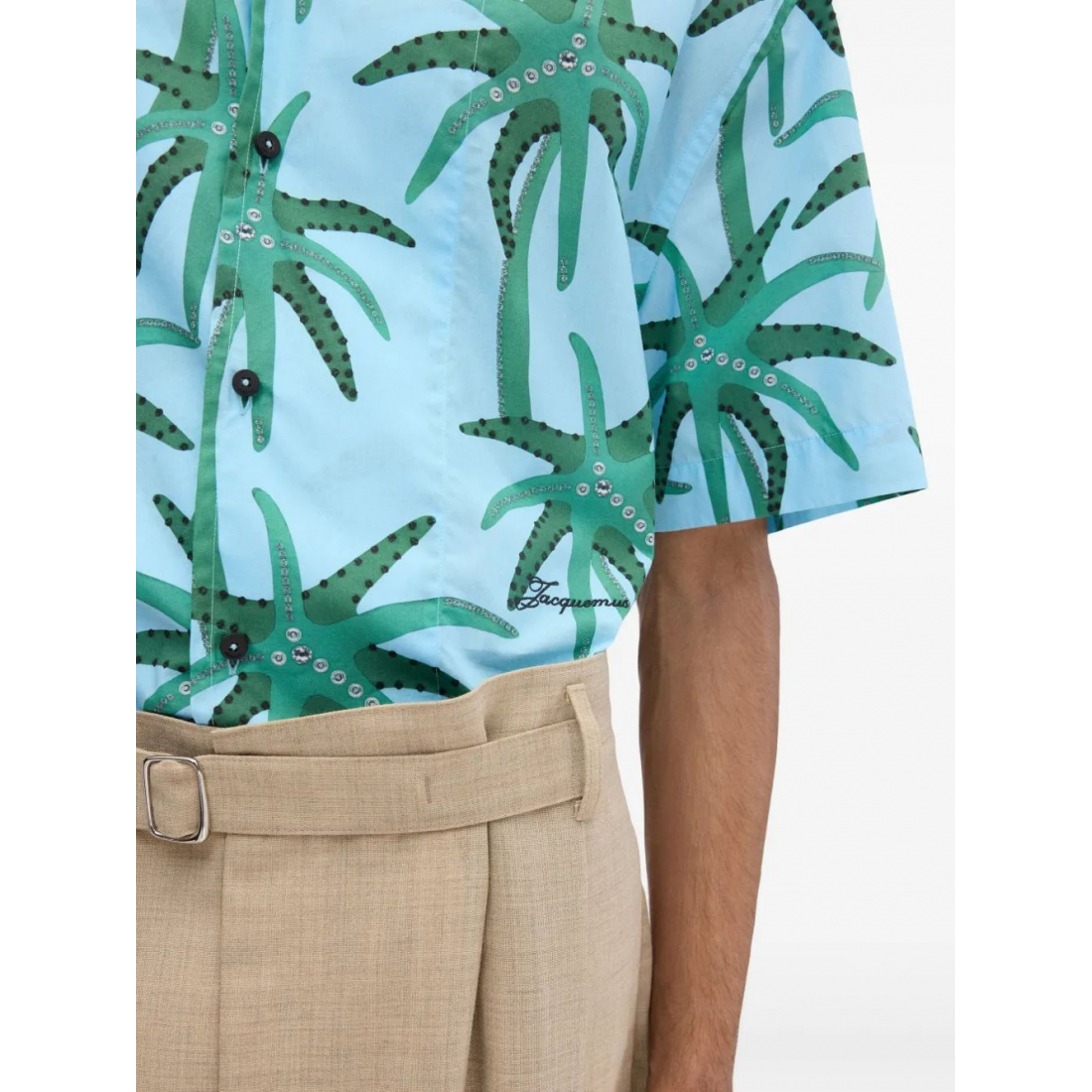 Men's 'Floral-Print' Short sleeve shirt