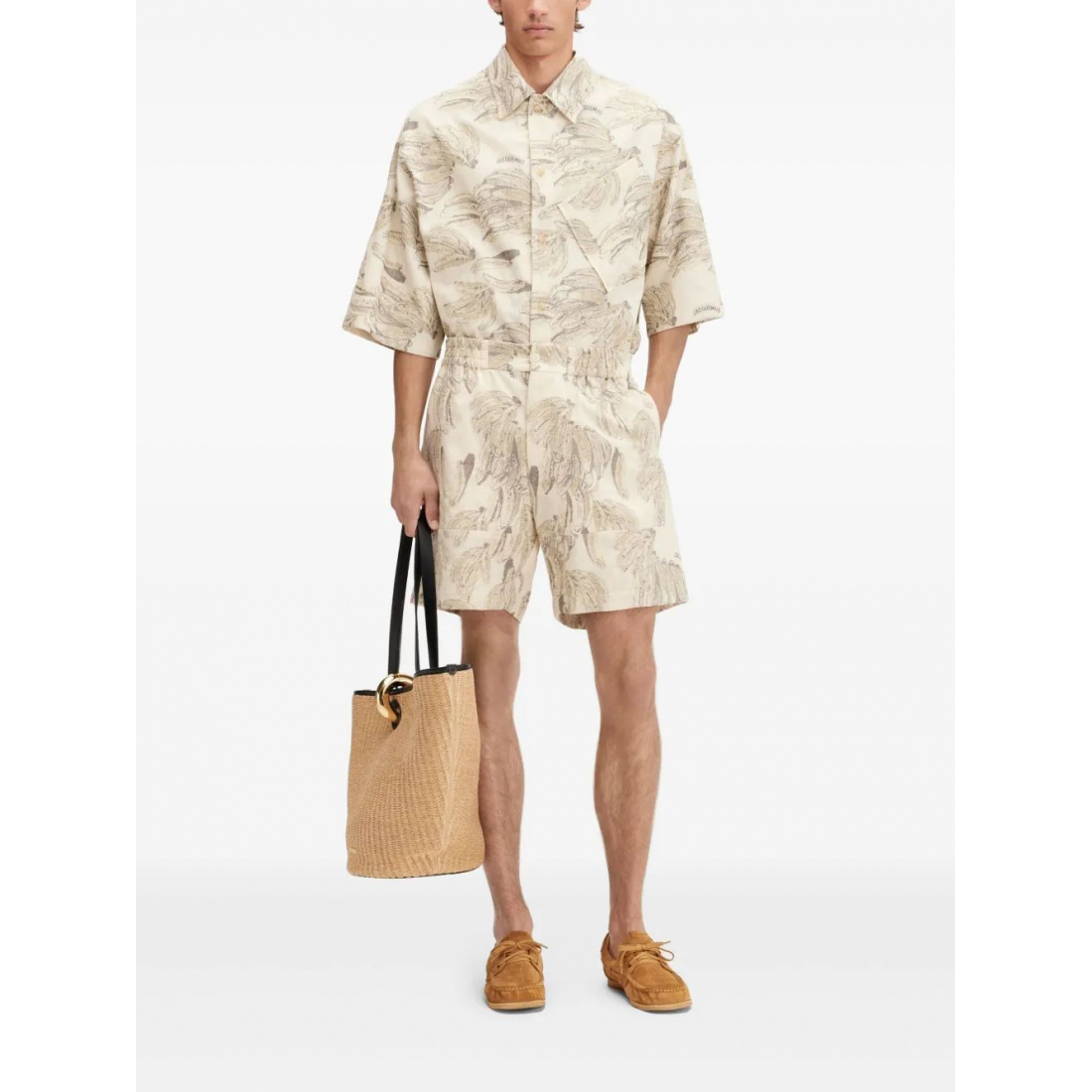 Men's 'Patterned-Jacquard' Shorts