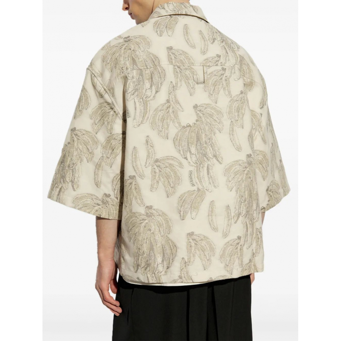 Men's 'Banana-Jacquard' Short sleeve shirt