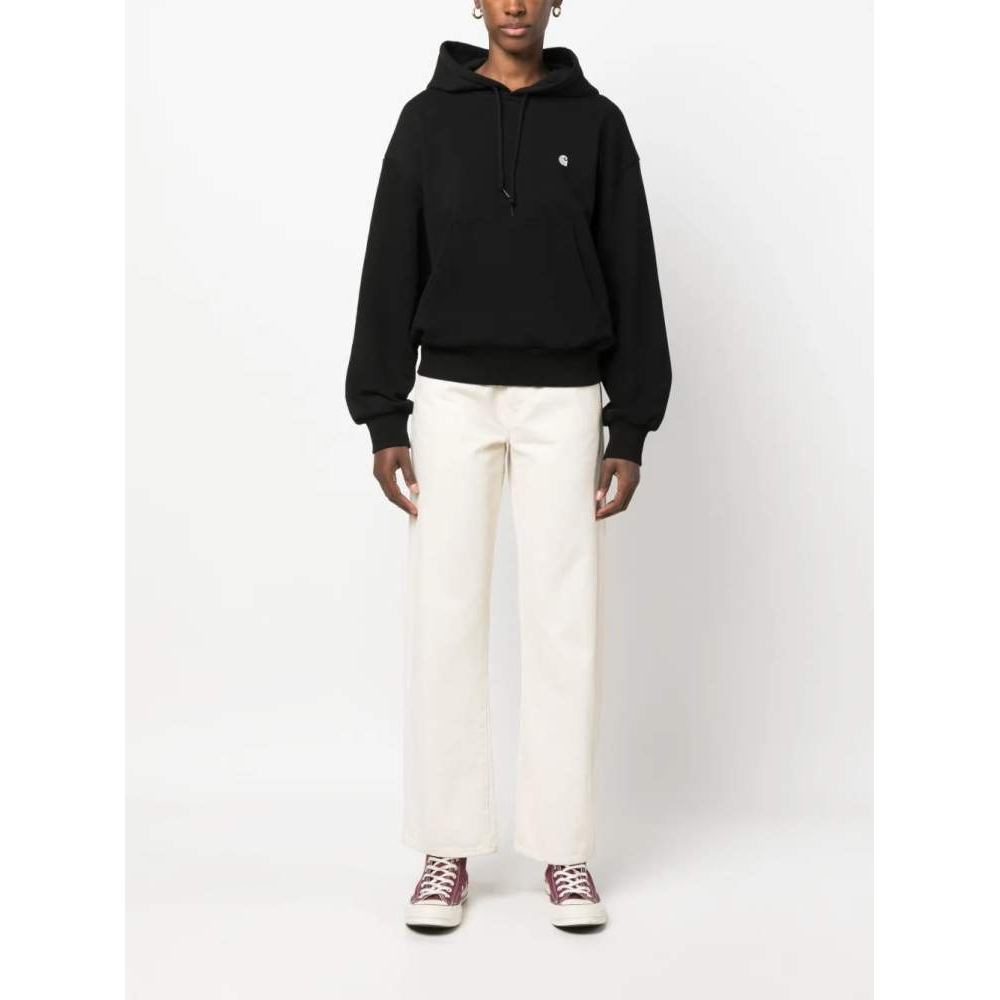 Sweatshirt à capuche  'Oversized Embroidered-Logo' pour Femmes