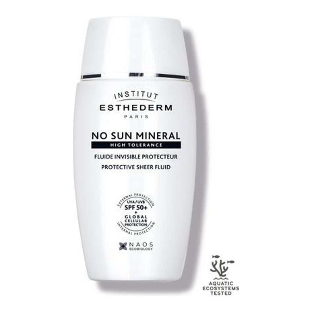 'No Sun Mineral High Tolerance Protective Sheer SPF50+' Face Sunscreen - 50 ml