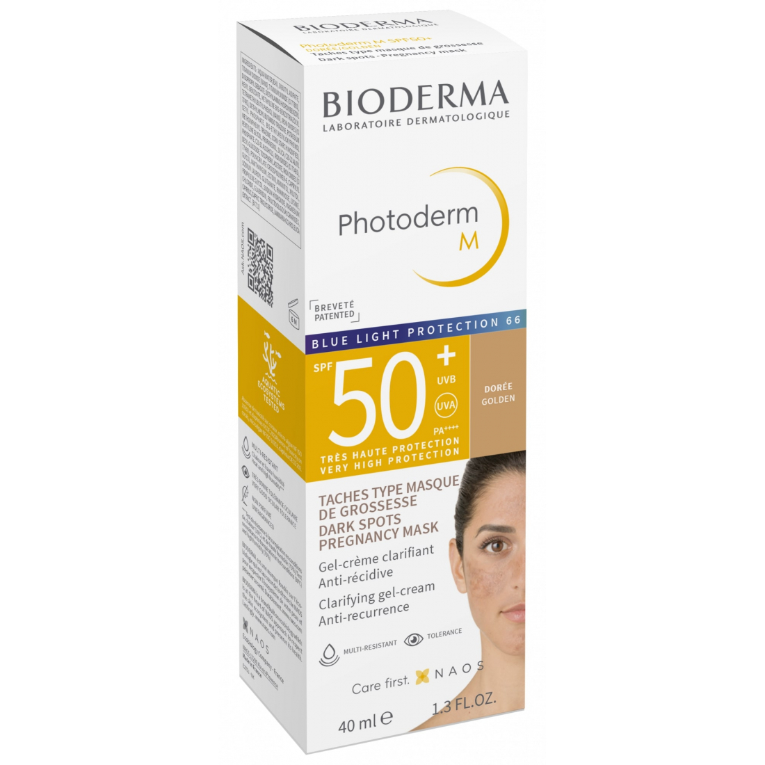'Photoderm M SPF50+' Getönter Sonnenschutz - Dorée 40 ml