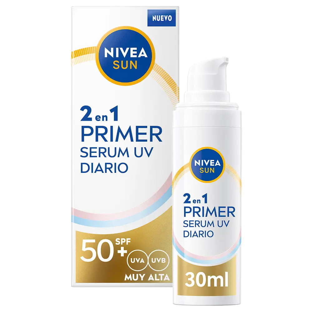 'Sun 2En1 UV Daily SPF50+' Face Serum - 30 ml