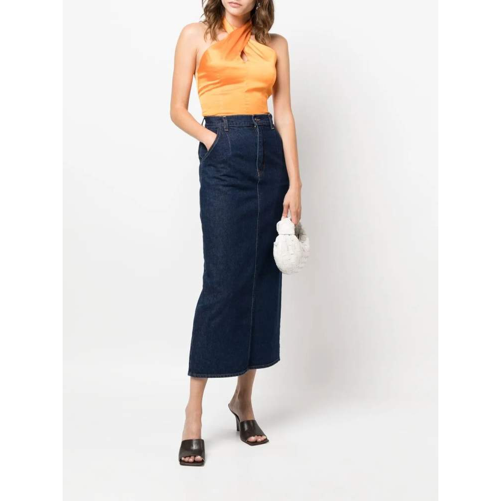 Jupe Midi 'Tima Denim' pour Femmes