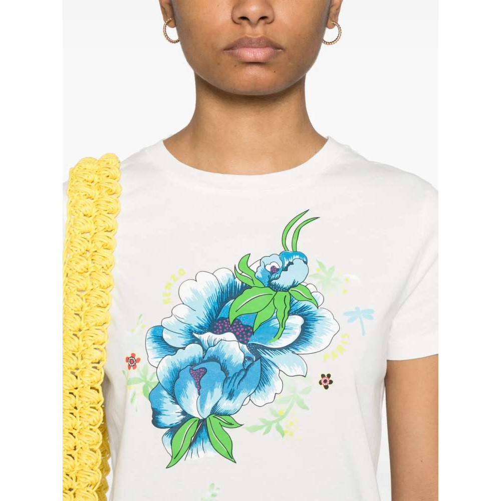 T-shirt 'Peonies' pour Femmes