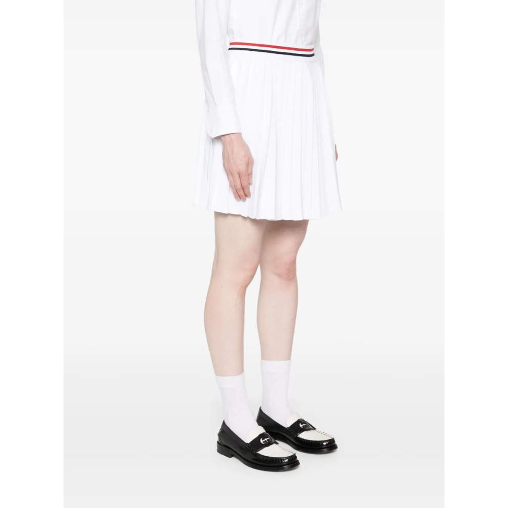 Mini Jupe 'Rwb-Stripe Pleated' pour Femmes