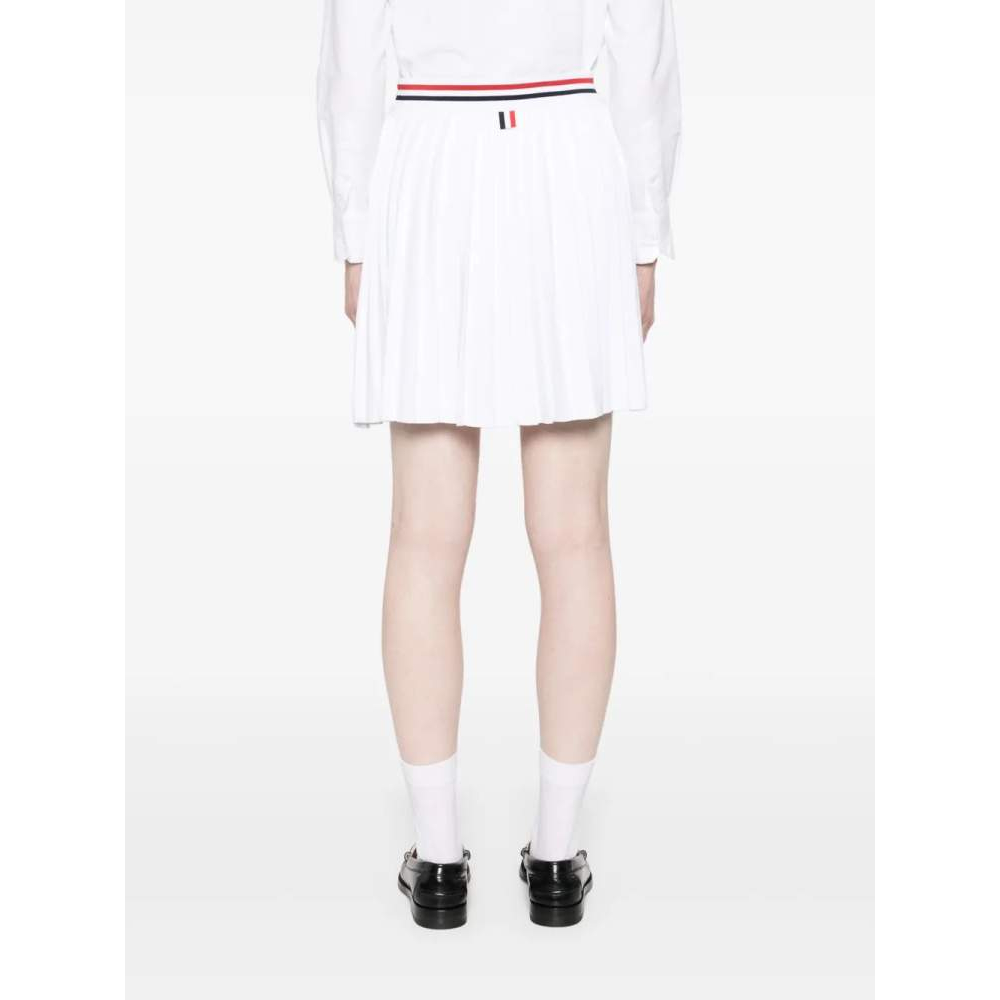 Mini Jupe 'Rwb-Stripe Pleated' pour Femmes