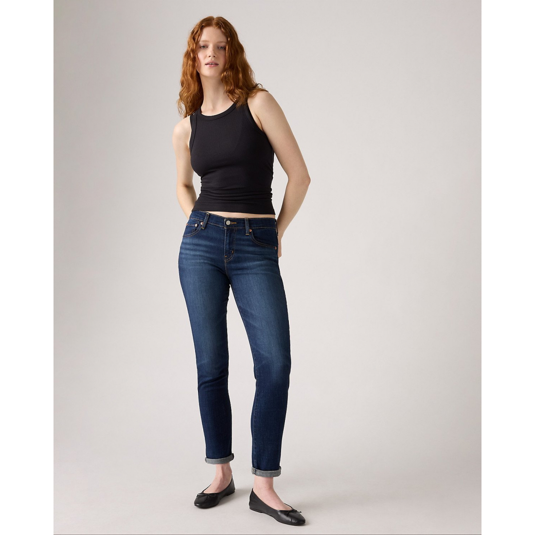 Jeans 'Boyfriend Mid Rise' pour Femmes