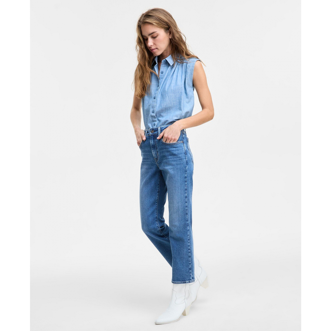 '725 High-Rise Kick Boot' Jeans für Damen