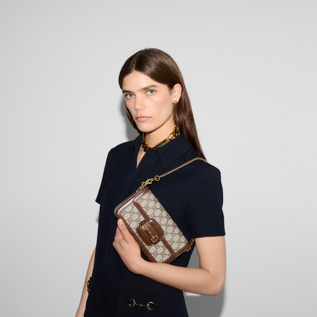 Sac à bandoulière 'Horsebit 1955 Small' pour Femmes