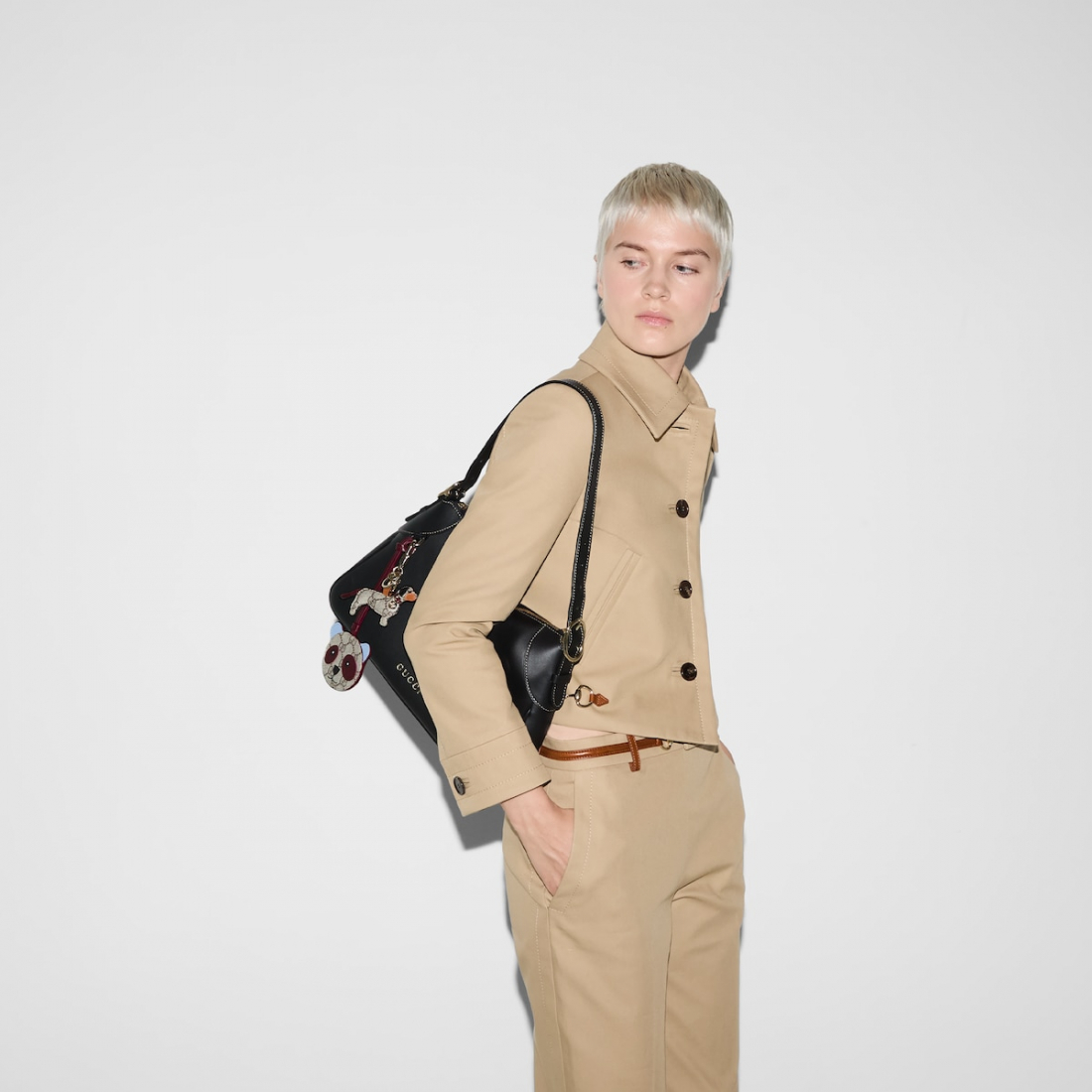 Sac à bandoulière 'GG Emblem Medium' pour Femmes