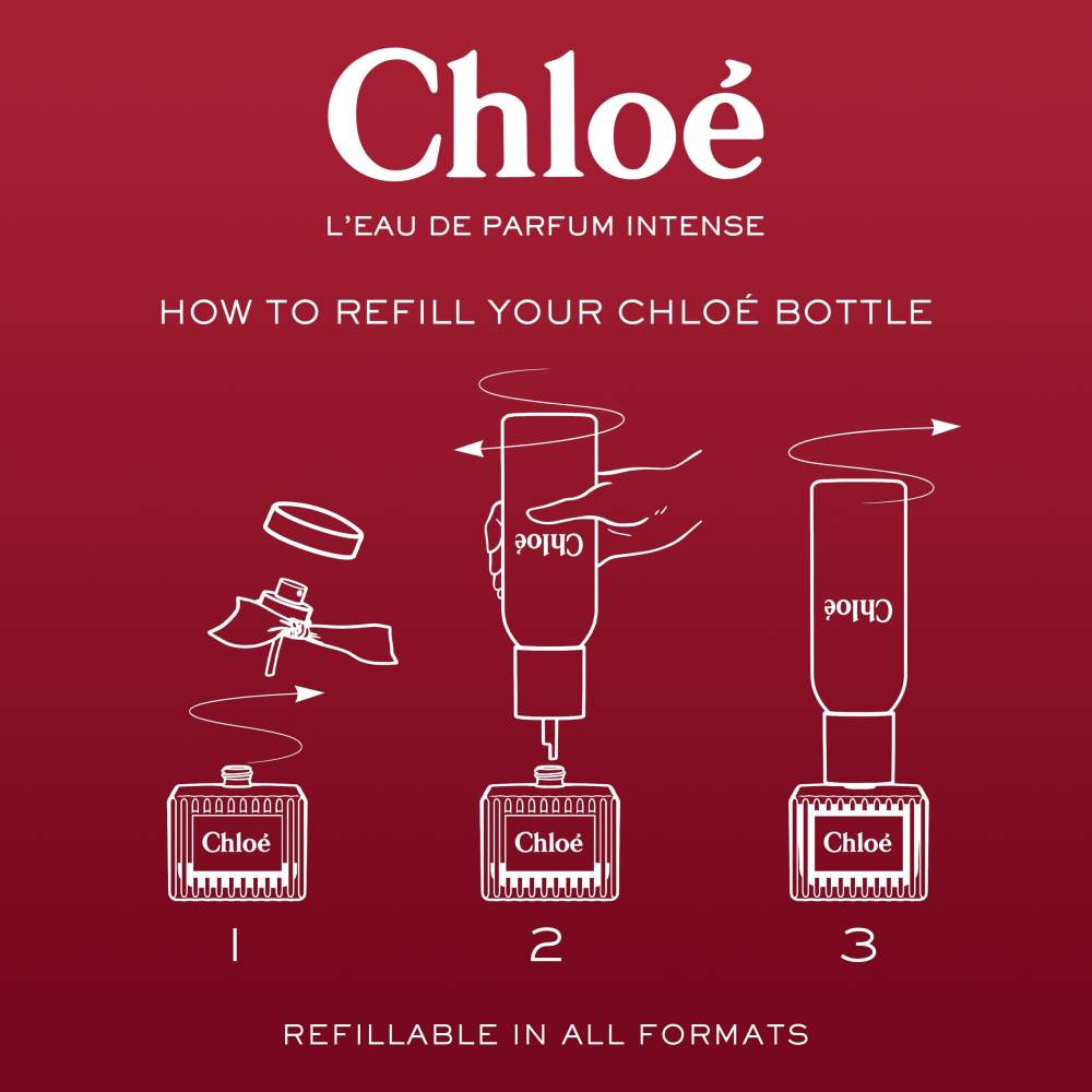 Eau de Parfum - Rechargeable 'Chloé Intense' - 100 ml