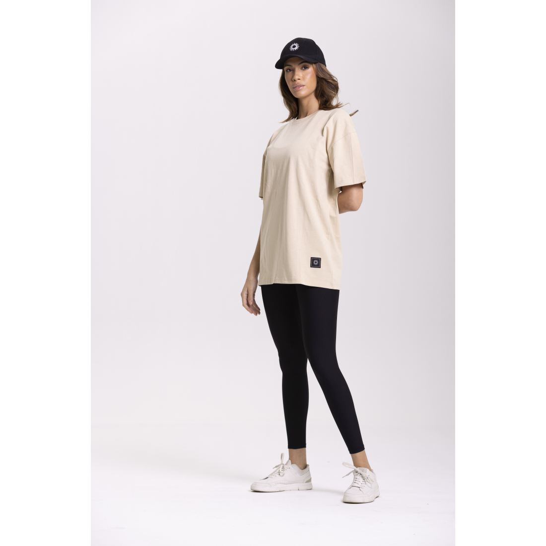 'Oversize' T-Shirt für Damen