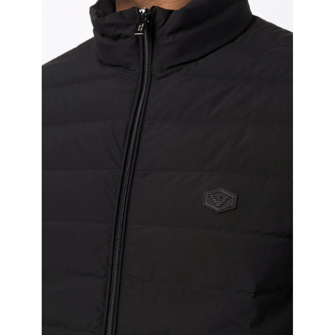 Veste 'Padded Logo-Patch' pour Hommes