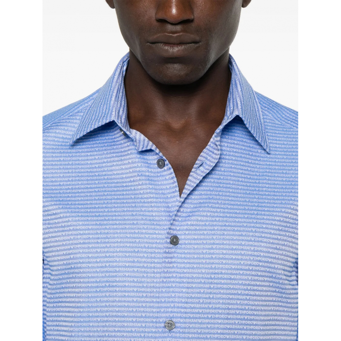 Chemise 'Jacquard-Logo' pour Hommes