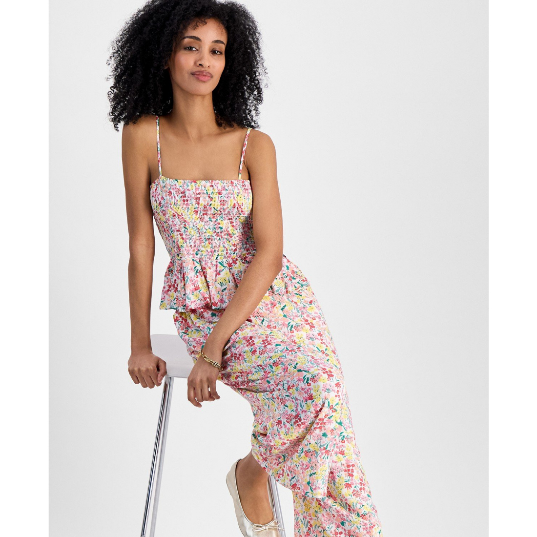 Women's 'Country Flair Peplum' Jumpsuit