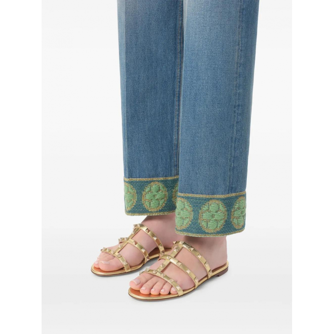 Sandales plates 'Rockstud' pour Femmes