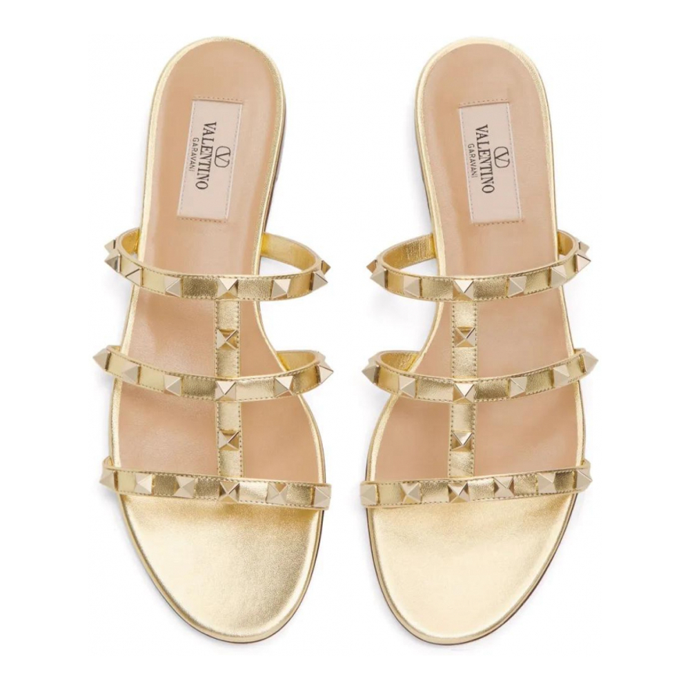 Sandales plates 'Rockstud' pour Femmes