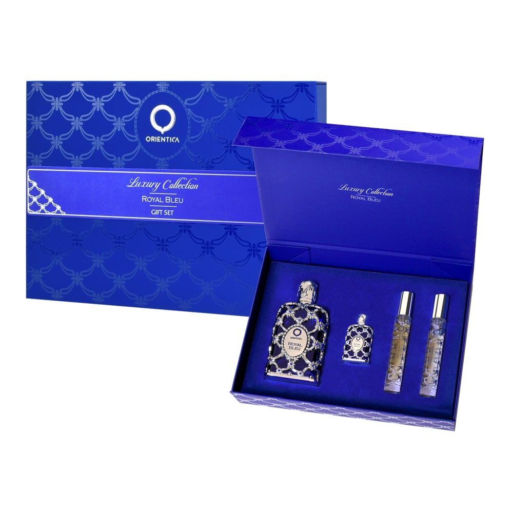 'Royal Bleu' Perfume Set - 4 Pieces