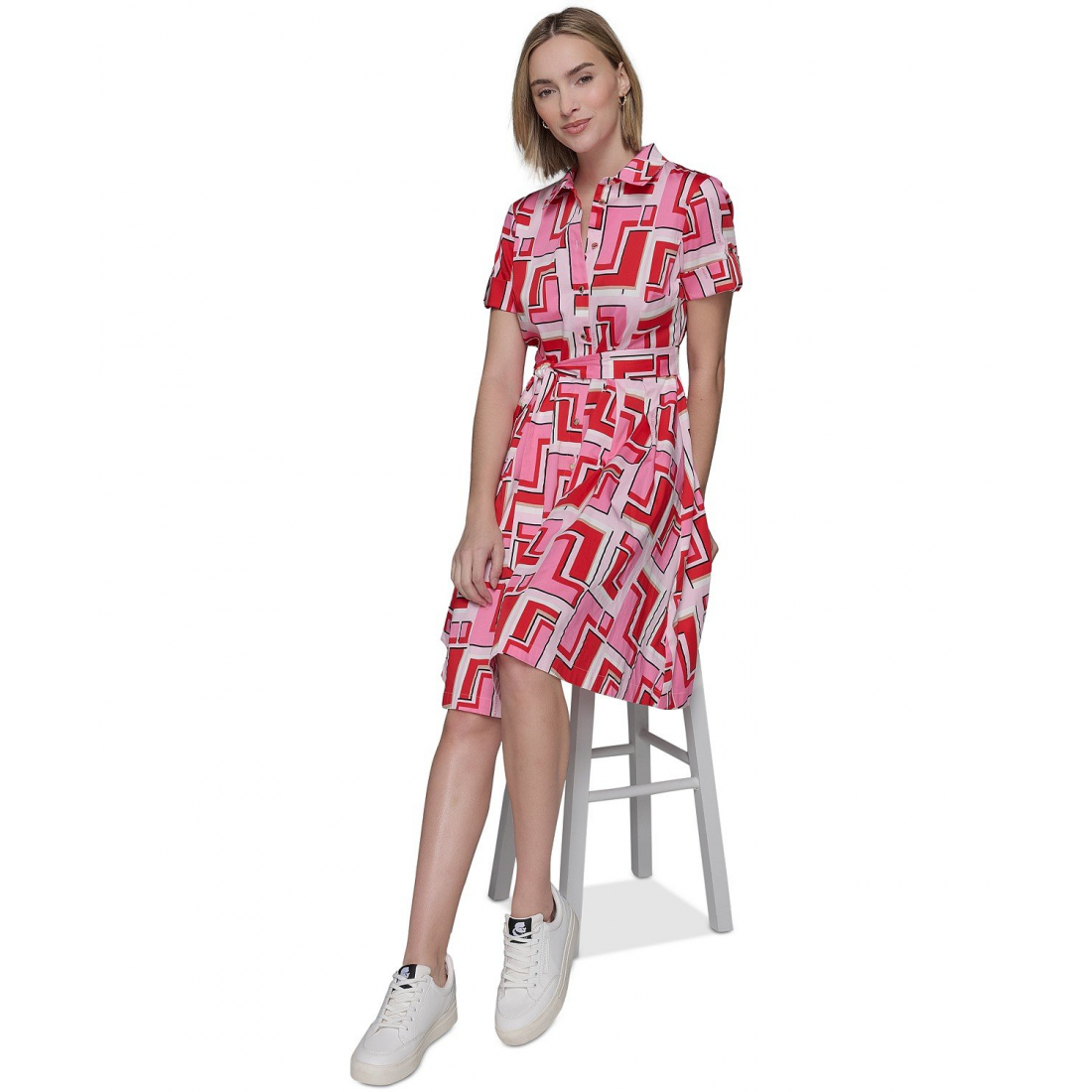 Robe chemise 'Printed' pour Femmes