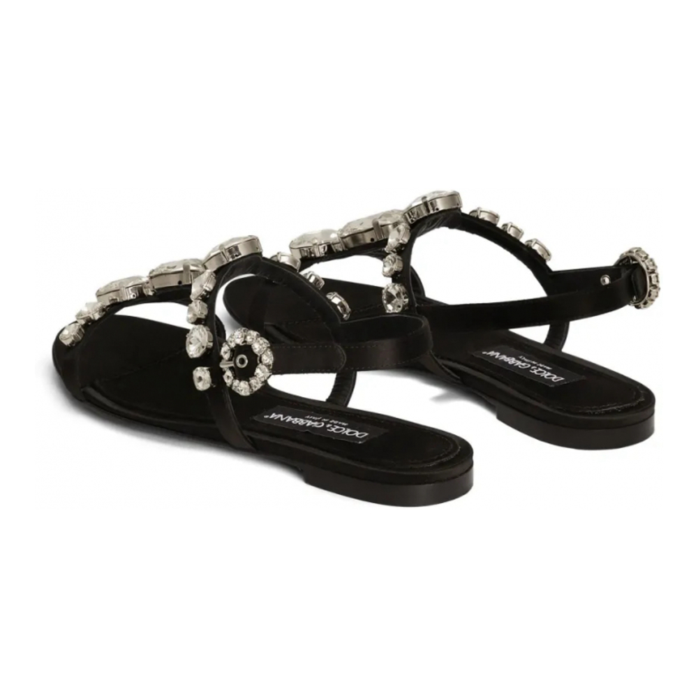 Sandales à brides 'Bianca Gemstone-Embellished' pour Femmes