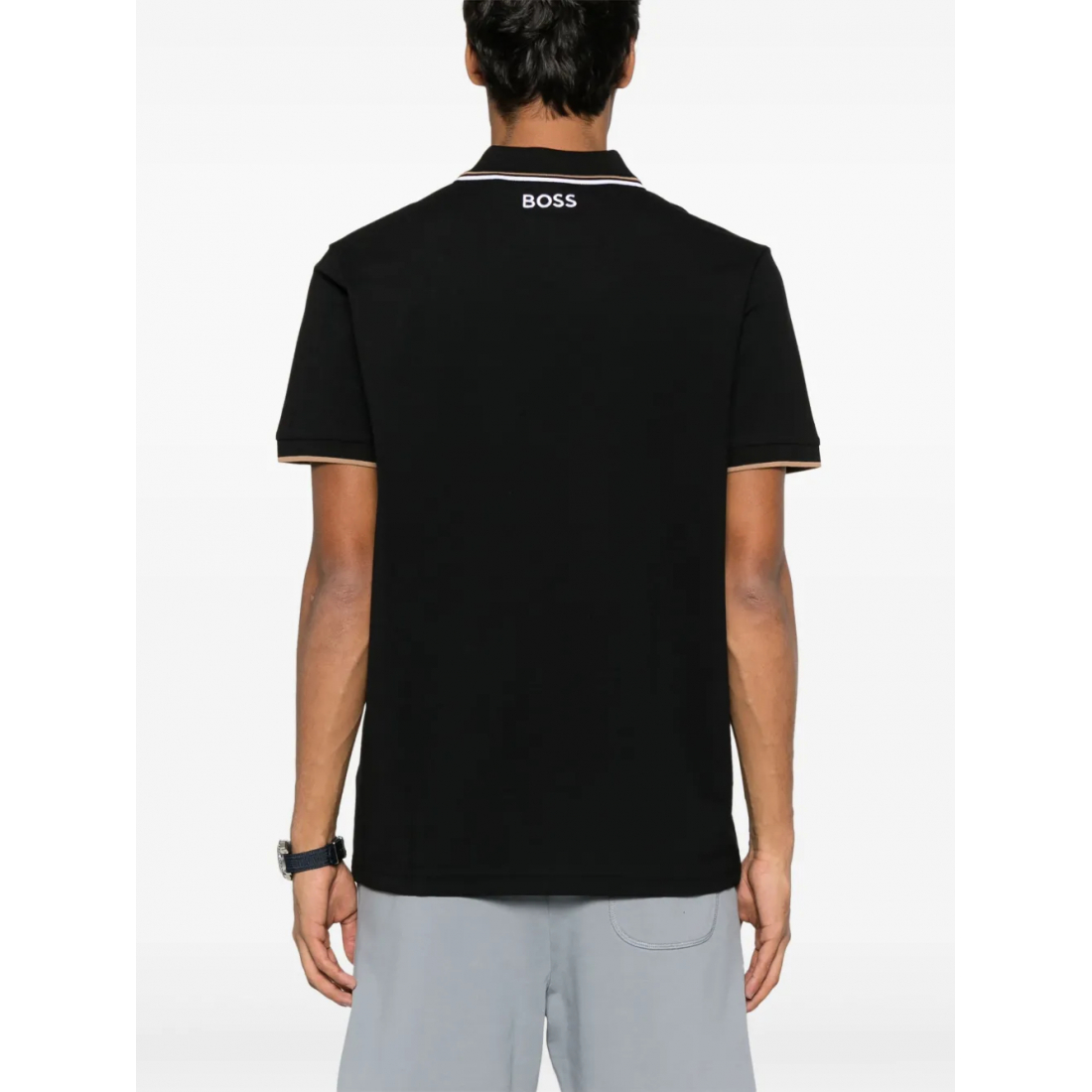 Polo 'Logo-Embroidered' pour Hommes