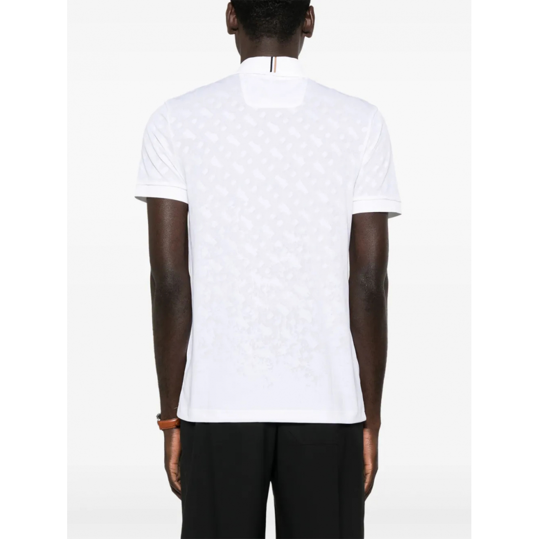 Men's 'Monogram-Jacquard' Polo Shirt