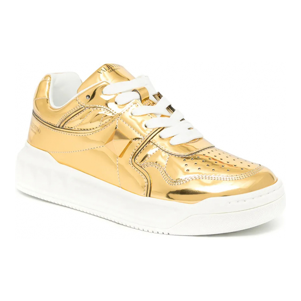 Women's 'One Stud Mirror-Finish' Sneakers