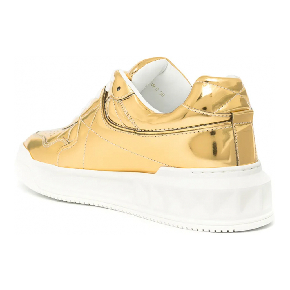 Women's 'One Stud Mirror-Finish' Sneakers