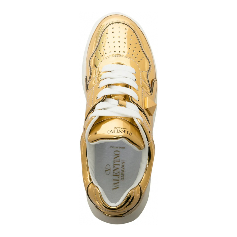Women's 'One Stud Mirror-Finish' Sneakers