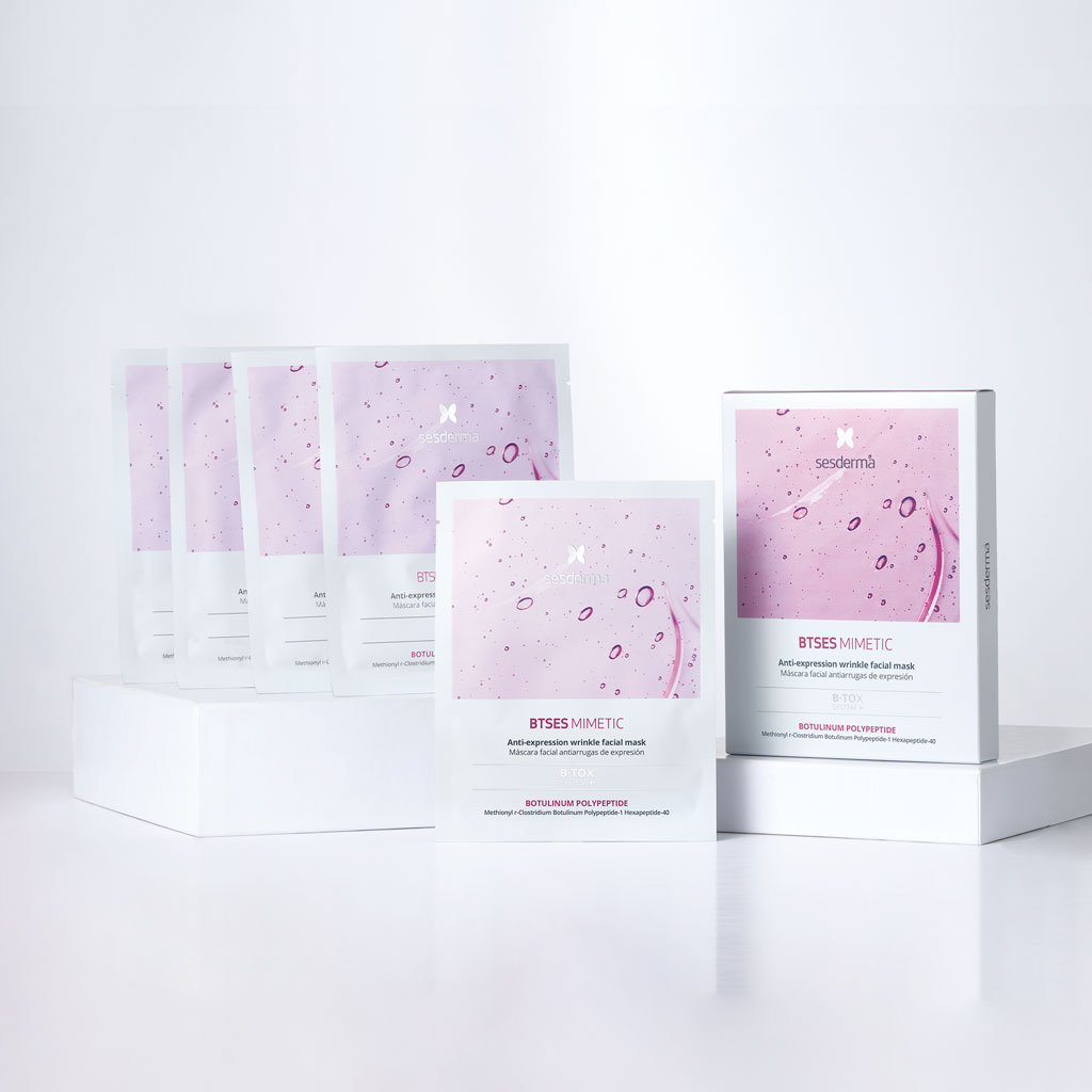 'BTSES Mimetic' Sheet Mask - 5 ml, 5 Pieces