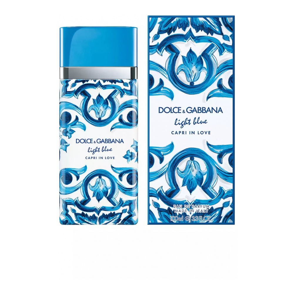 Eau de parfum 'Light Blue Capri In Love' - 100 ml