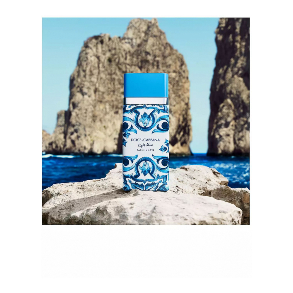 Eau de parfum 'Light Blue Capri In Love' - 100 ml