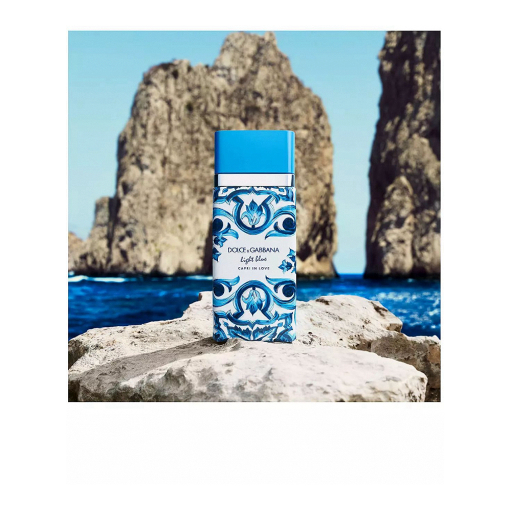 Eau de parfum 'Light Blue Capri In Love' - 50 ml
