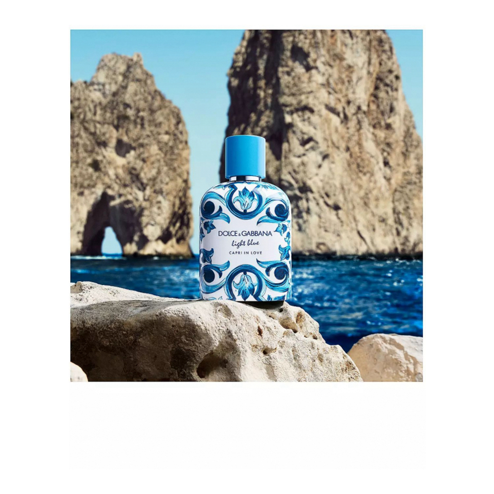 Eau de parfum 'Light Blue Pour Homme Capri In Love' - 50 ml