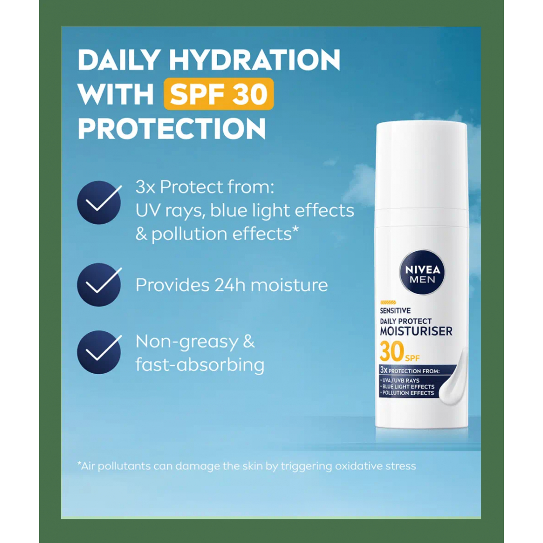 'Sensitive Protective SPF30' Moisturizing Cream - 50 ml