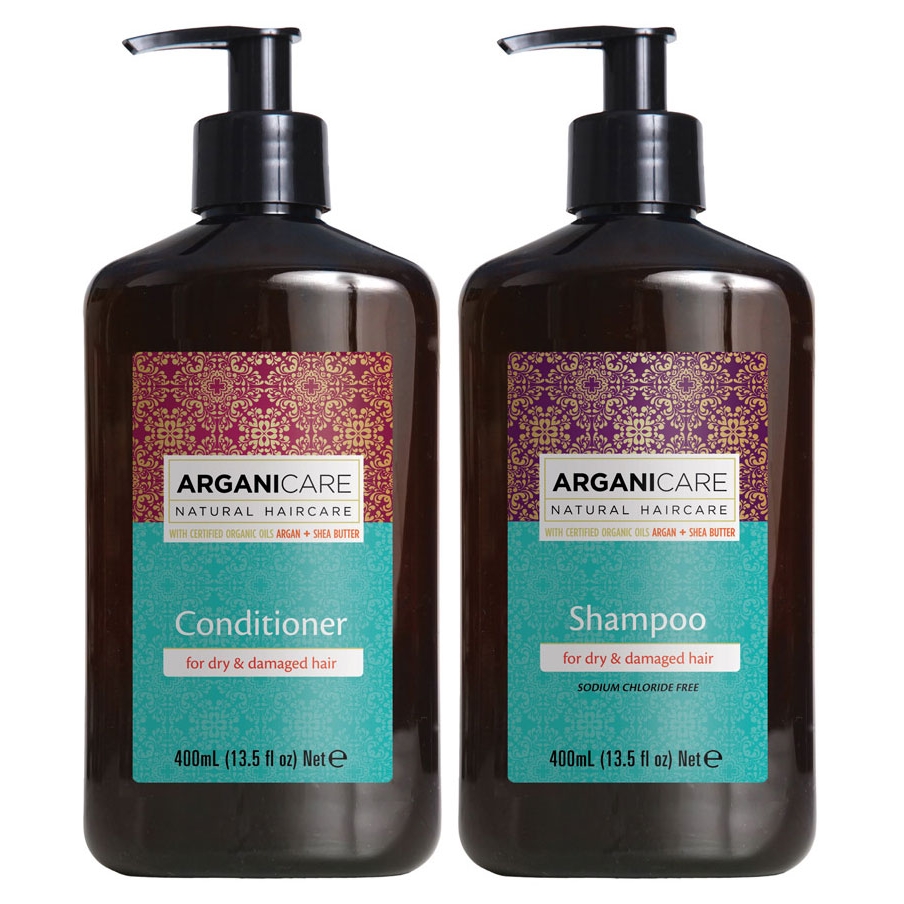 'Argan' Shampoo & Conditioner - 400 ml, 2 Pieces